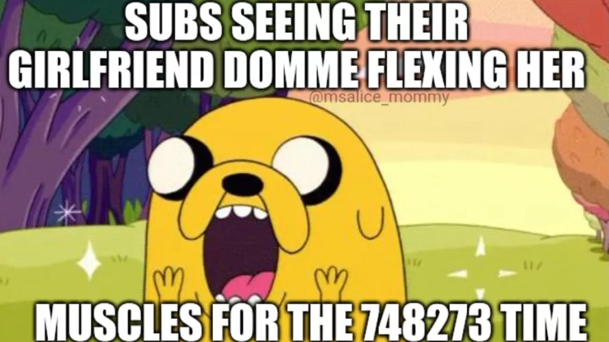 it's like a reward seeing that cute face for working out