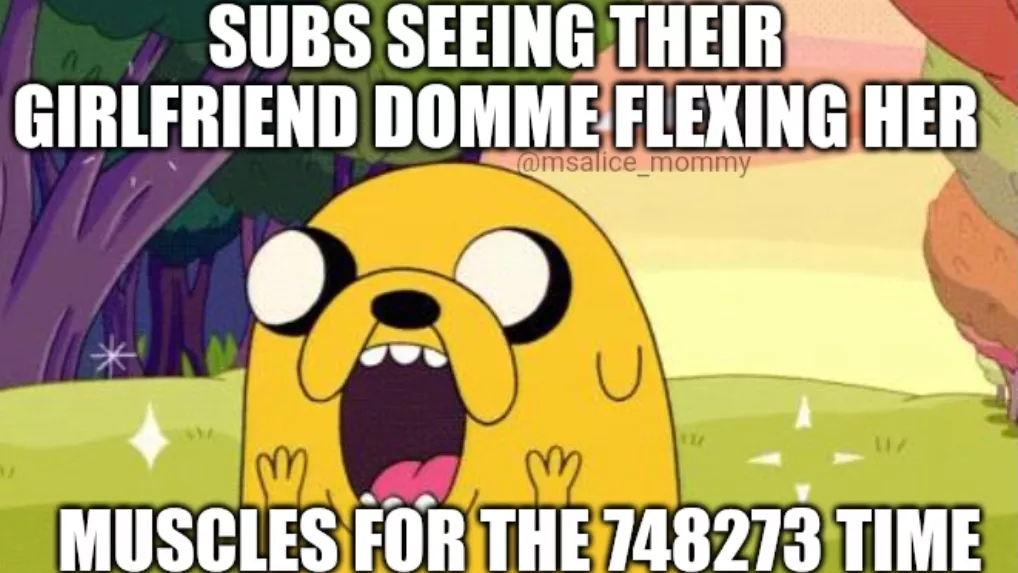 it's like a reward seeing that cute face for working out