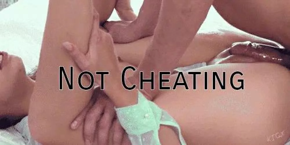it's not cheating if there's no penetration.