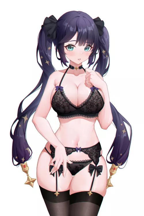 Lingerie Mona [Genshin Impact]