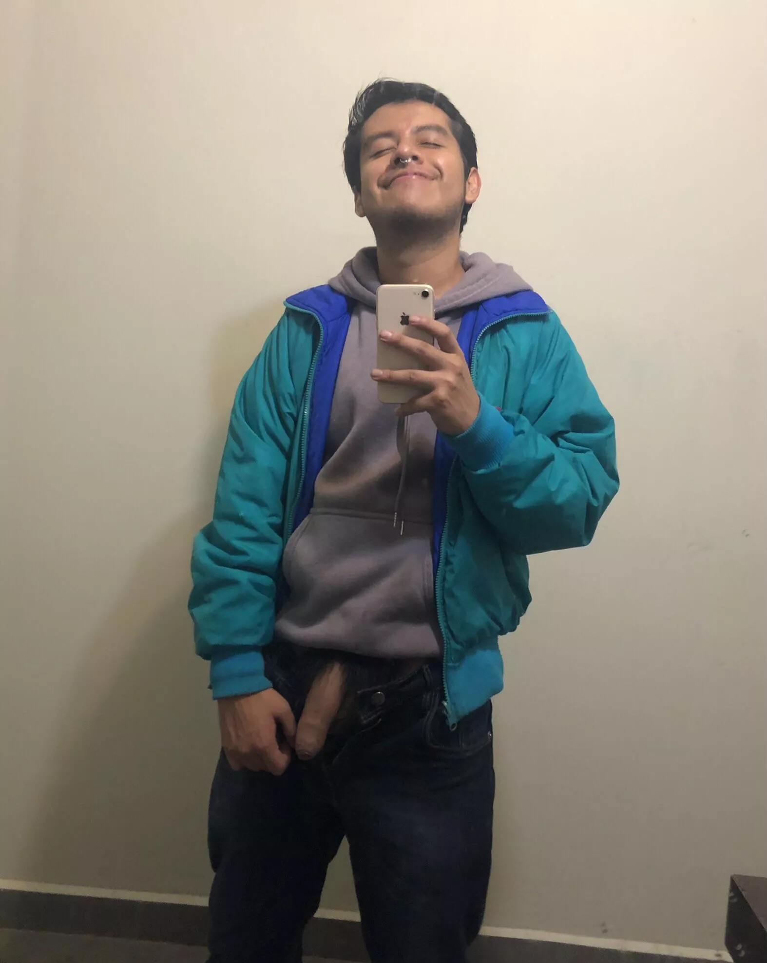 Make it hard and suck it (: