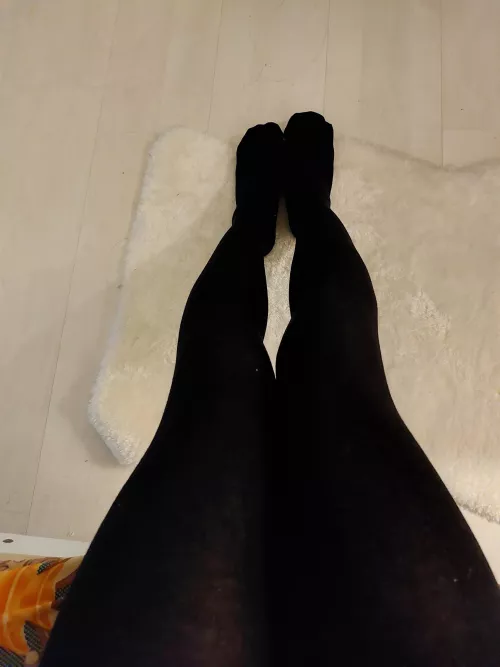 More black cotton tights!