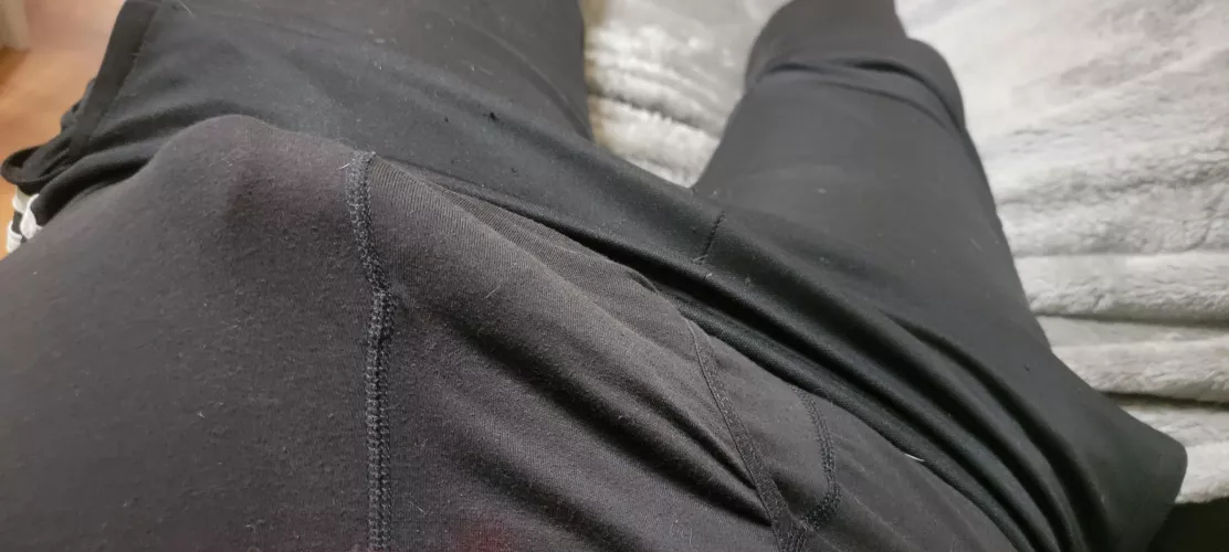 My cock was DEMANDING to be shown tonight lol