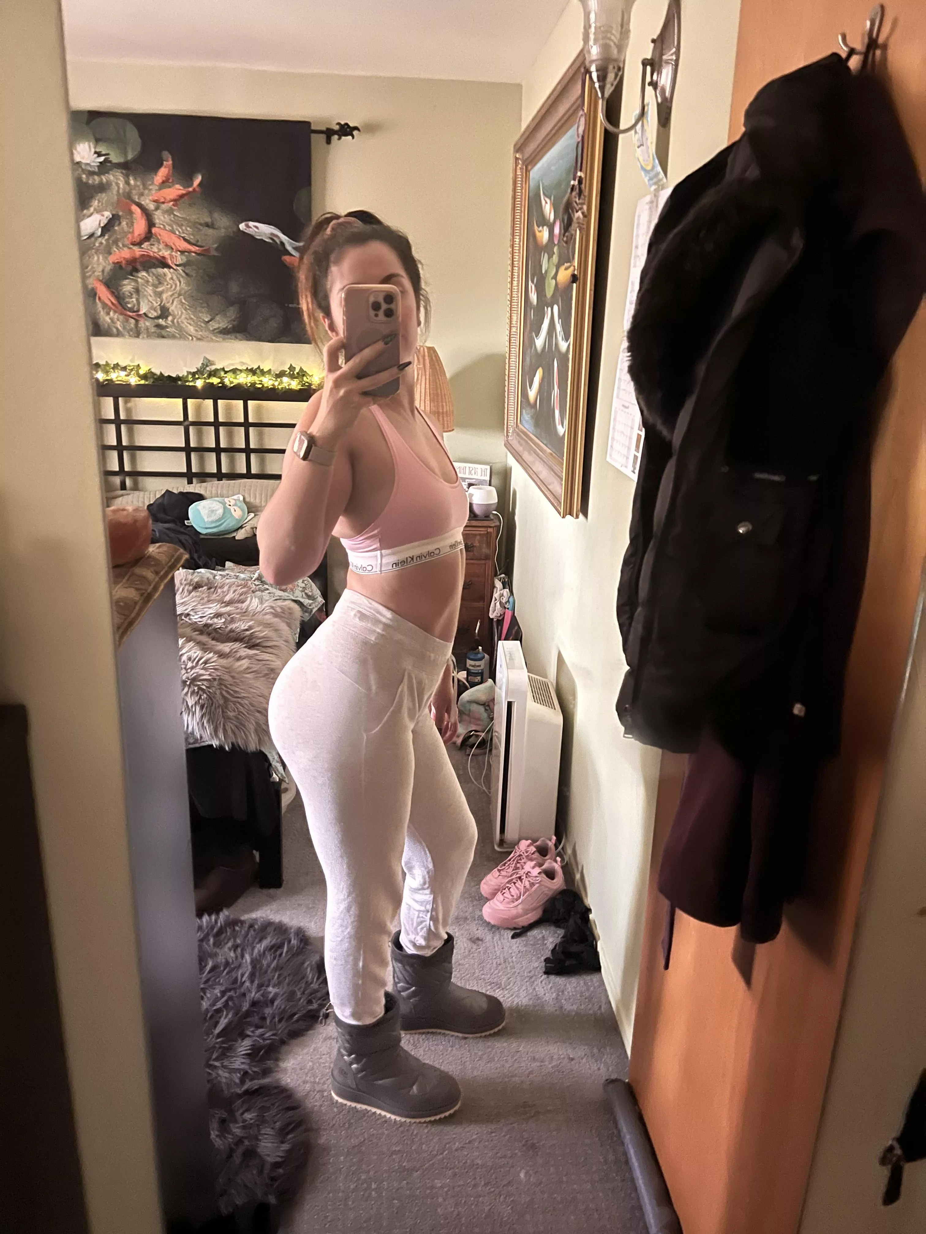 My home workout outfit