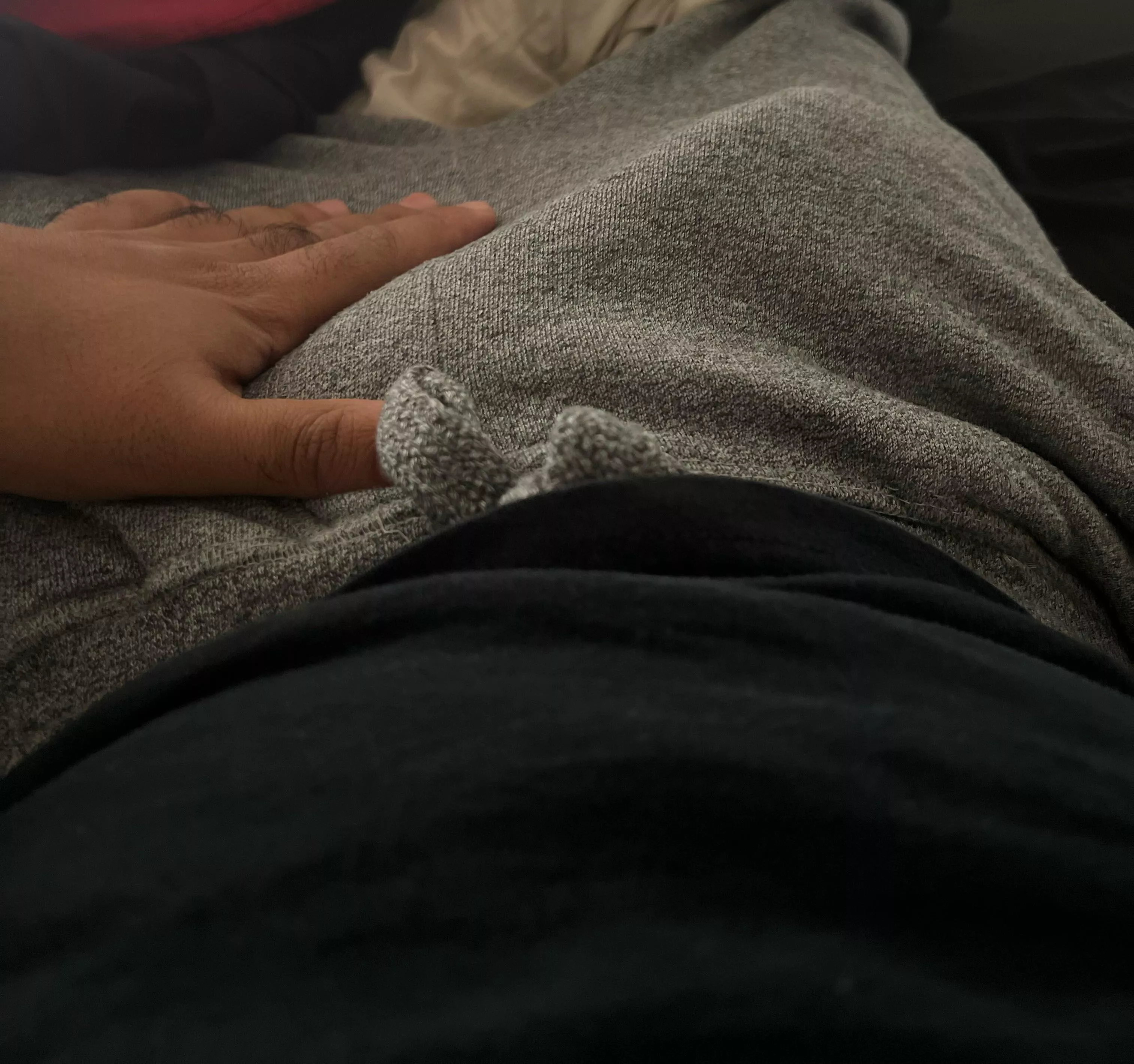 My morning bulge