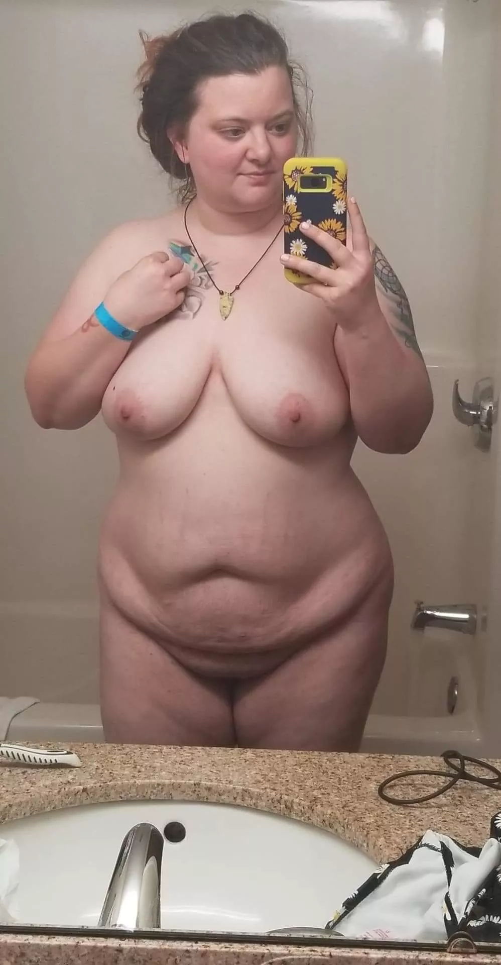 My wife in the morning