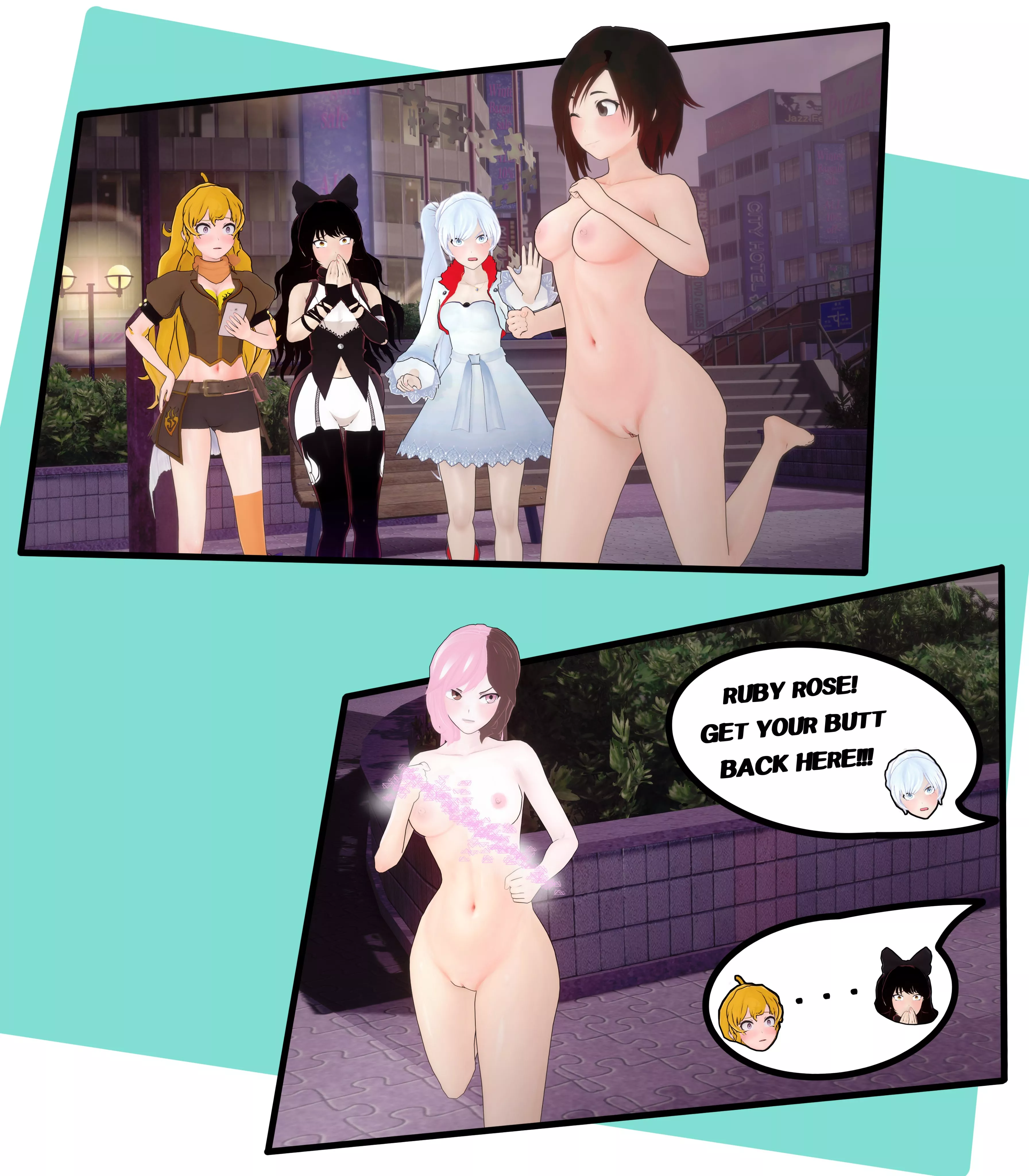 Neo pranks Team RWBY! (@freak726)