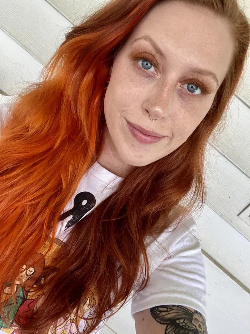 orange hair don’t care 🍊