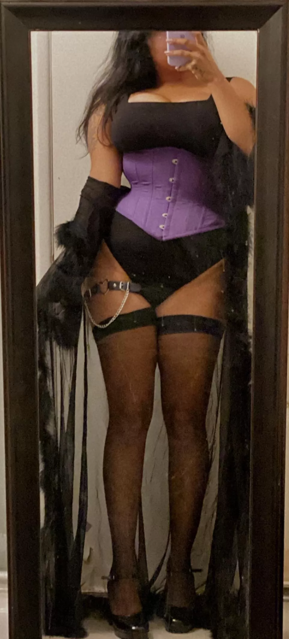 Playing dress up 💜