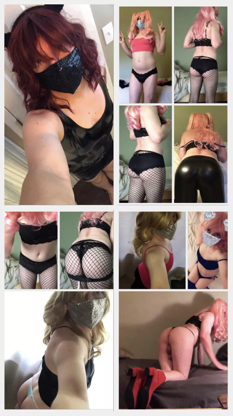 Say hi if you want a sissy friend to send you sexy pics