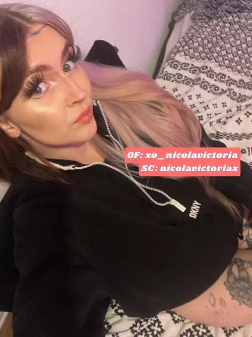 SC: nicolavictoriax😈OF: xo_nicolavictoria🥵kink and fetish friendly🤫let me fulfil your fantasies💦
