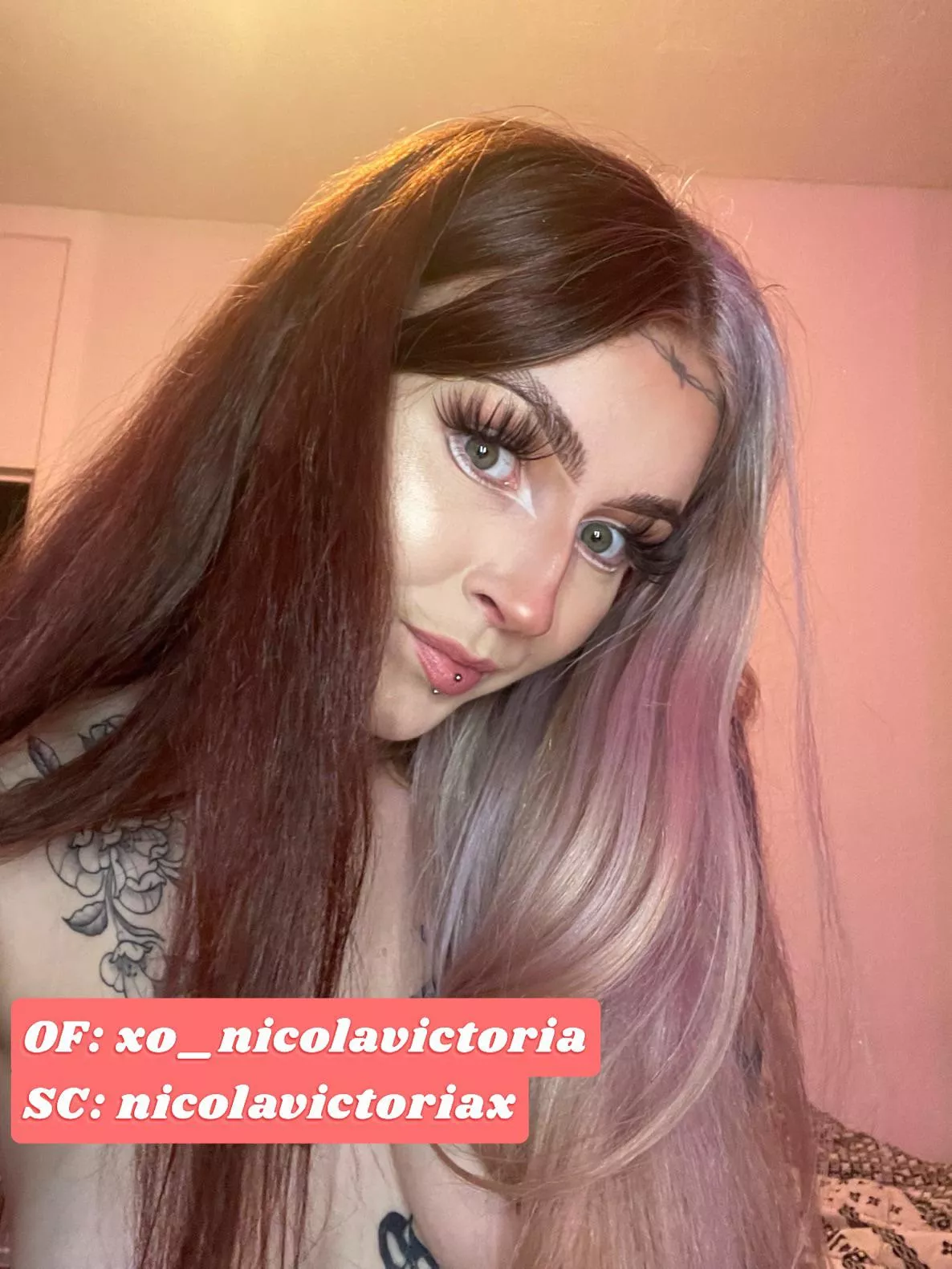 SC: nicolavictoriax🤤OF: xo_nicolavictoria😈kink and fetish friendly🥵cum and play with me💦