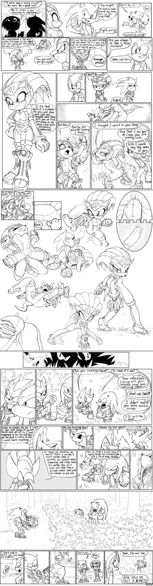 Sonic, Knuckles, Shadow and Shade (hb lint)