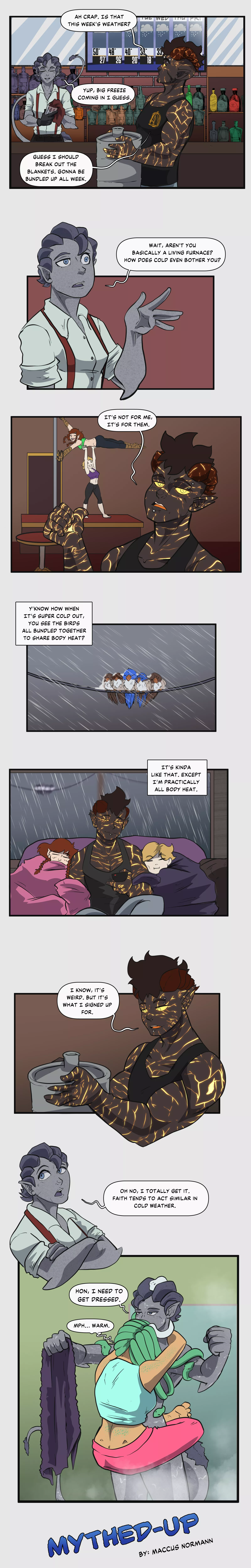 The curse of the human furnaces.