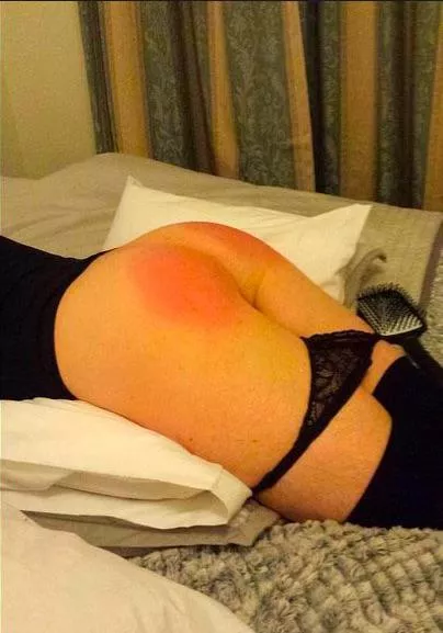 The hairbrush before bed