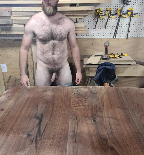 there's soft wood here