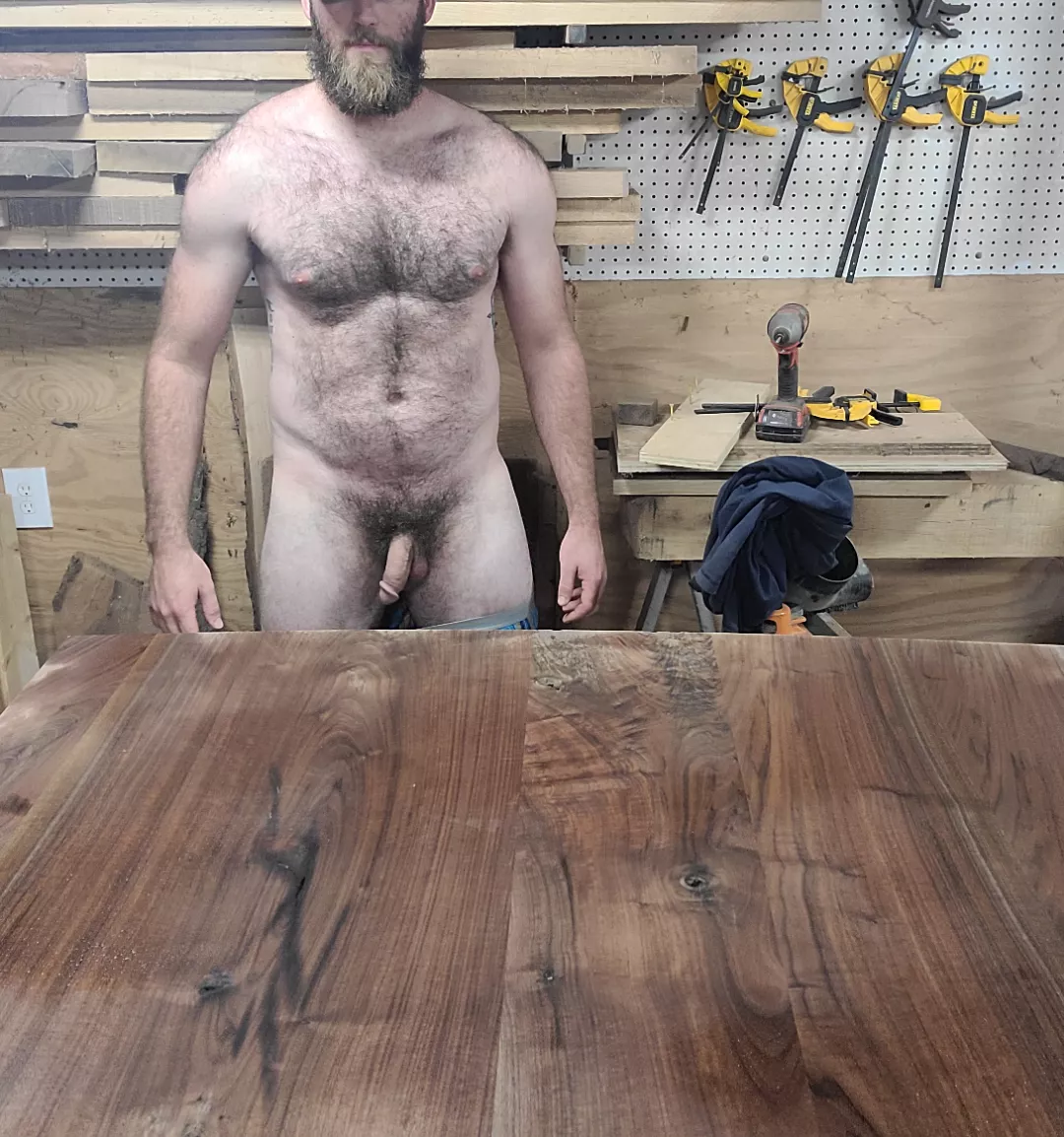 there's soft wood here