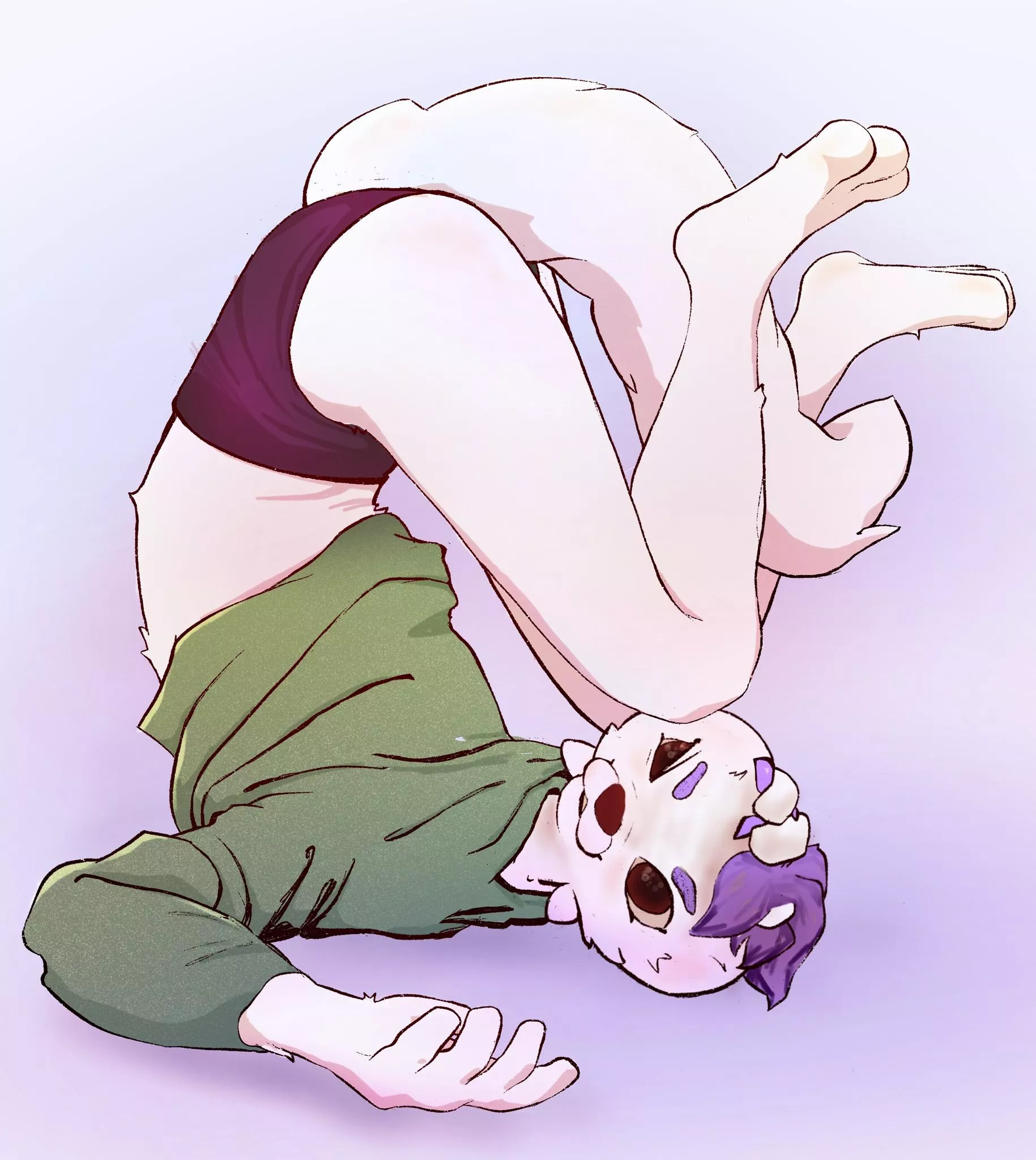 This was such a fun pose to try (art by me)