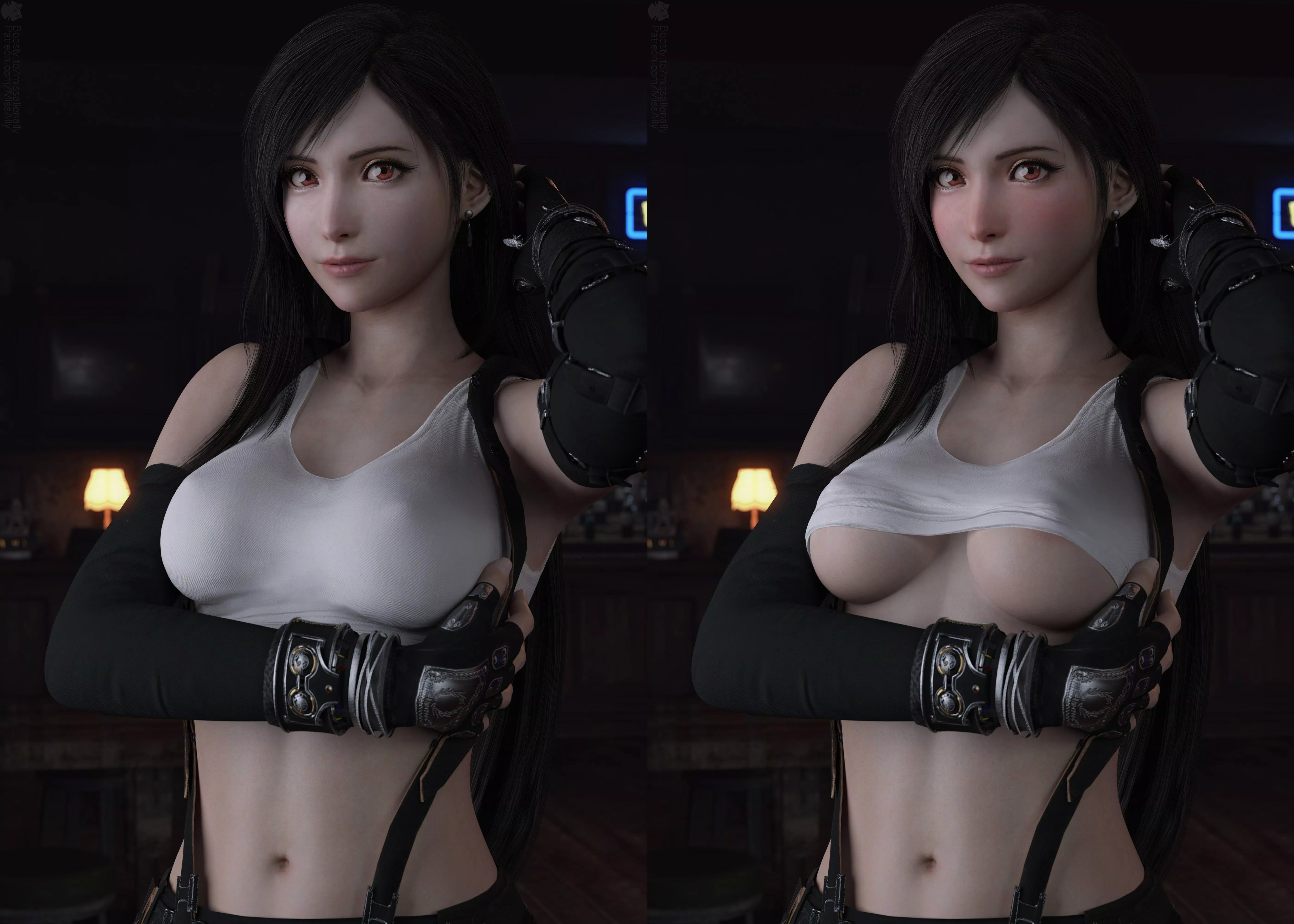 Tifa being cute (MissAlly)