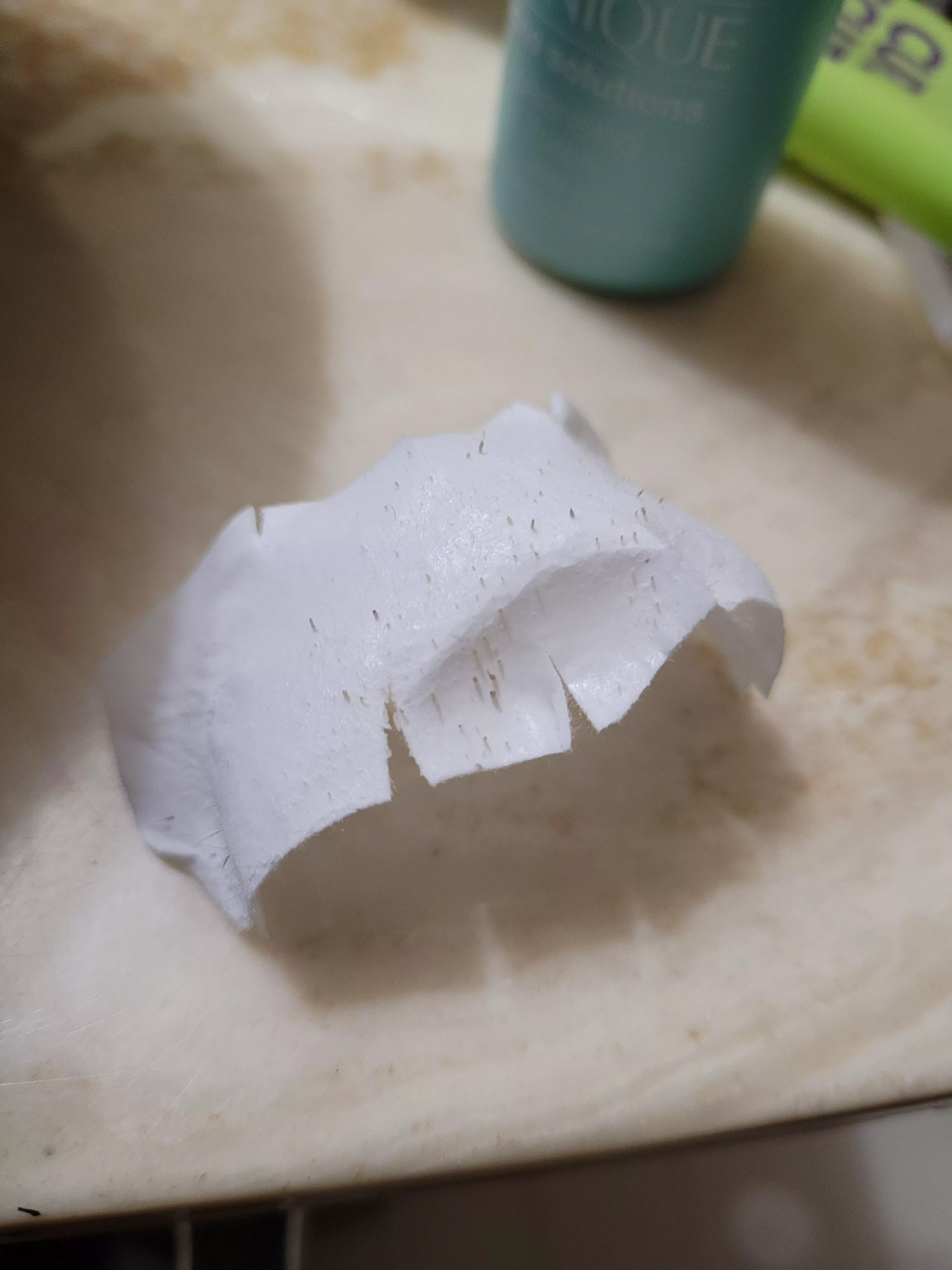 Today's Biore strip from my nose