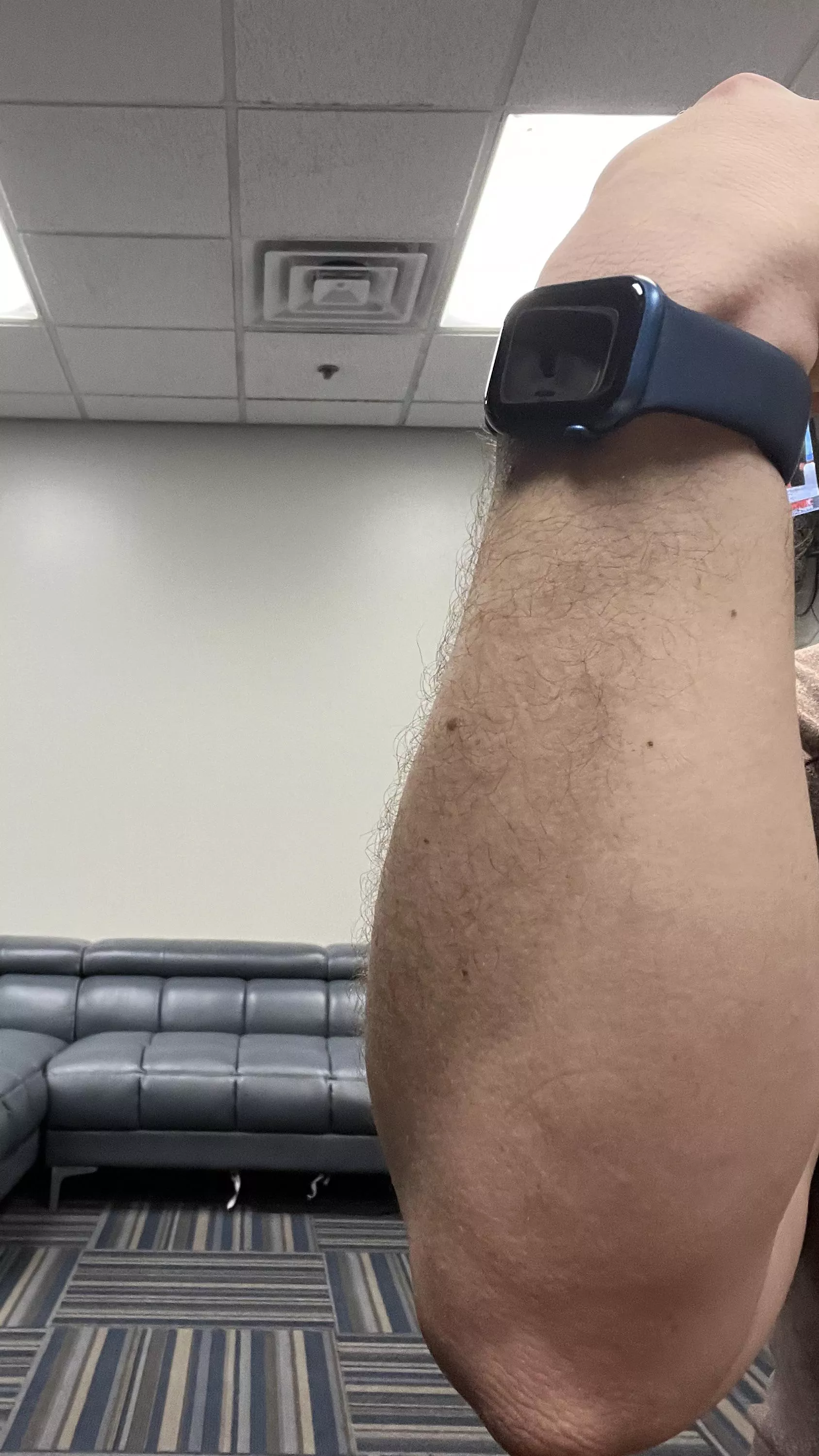 Tough to capture a solid forearm