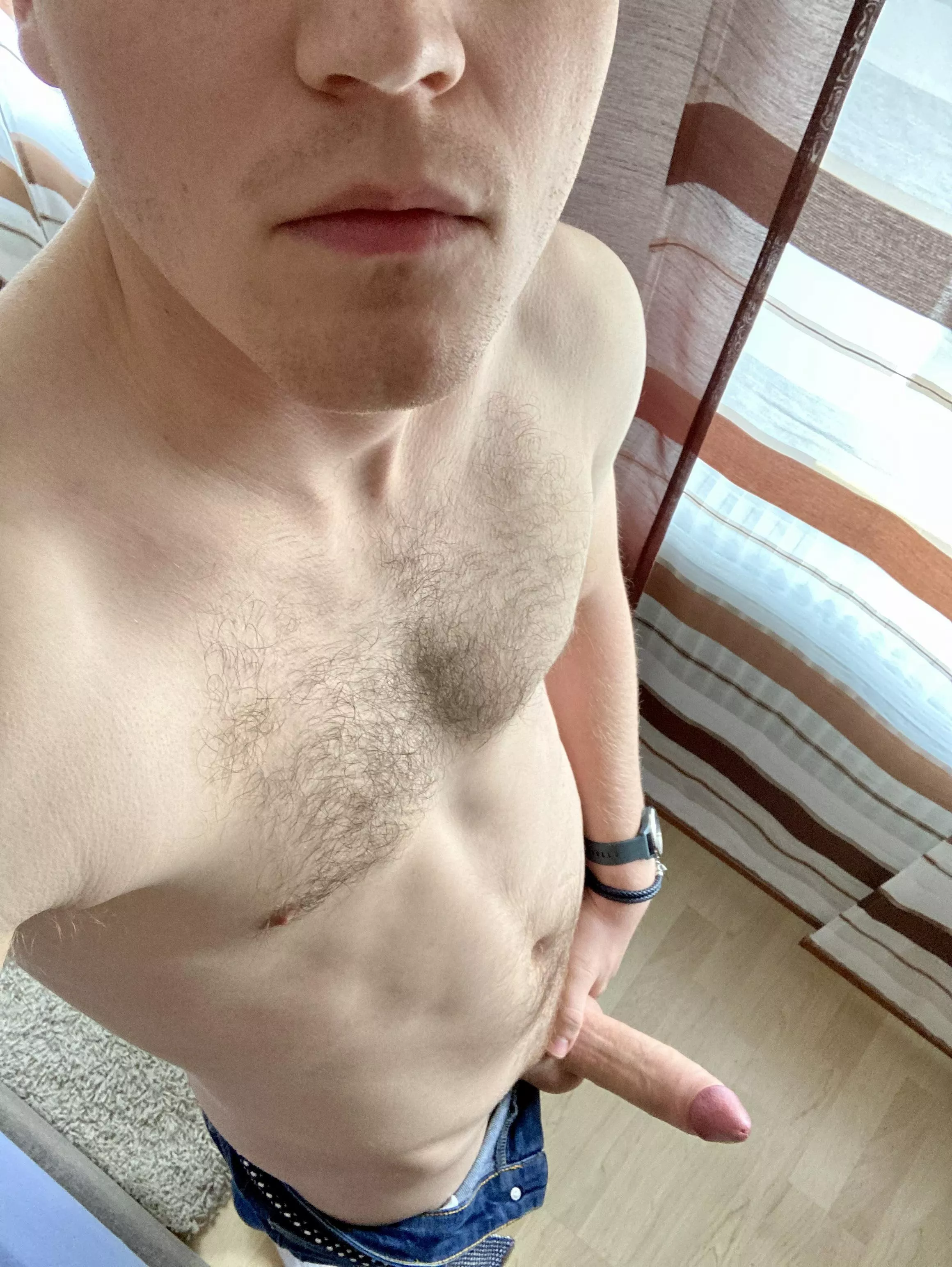 Unsure if I should get dressed for worked or undress for you 😜 [M24]