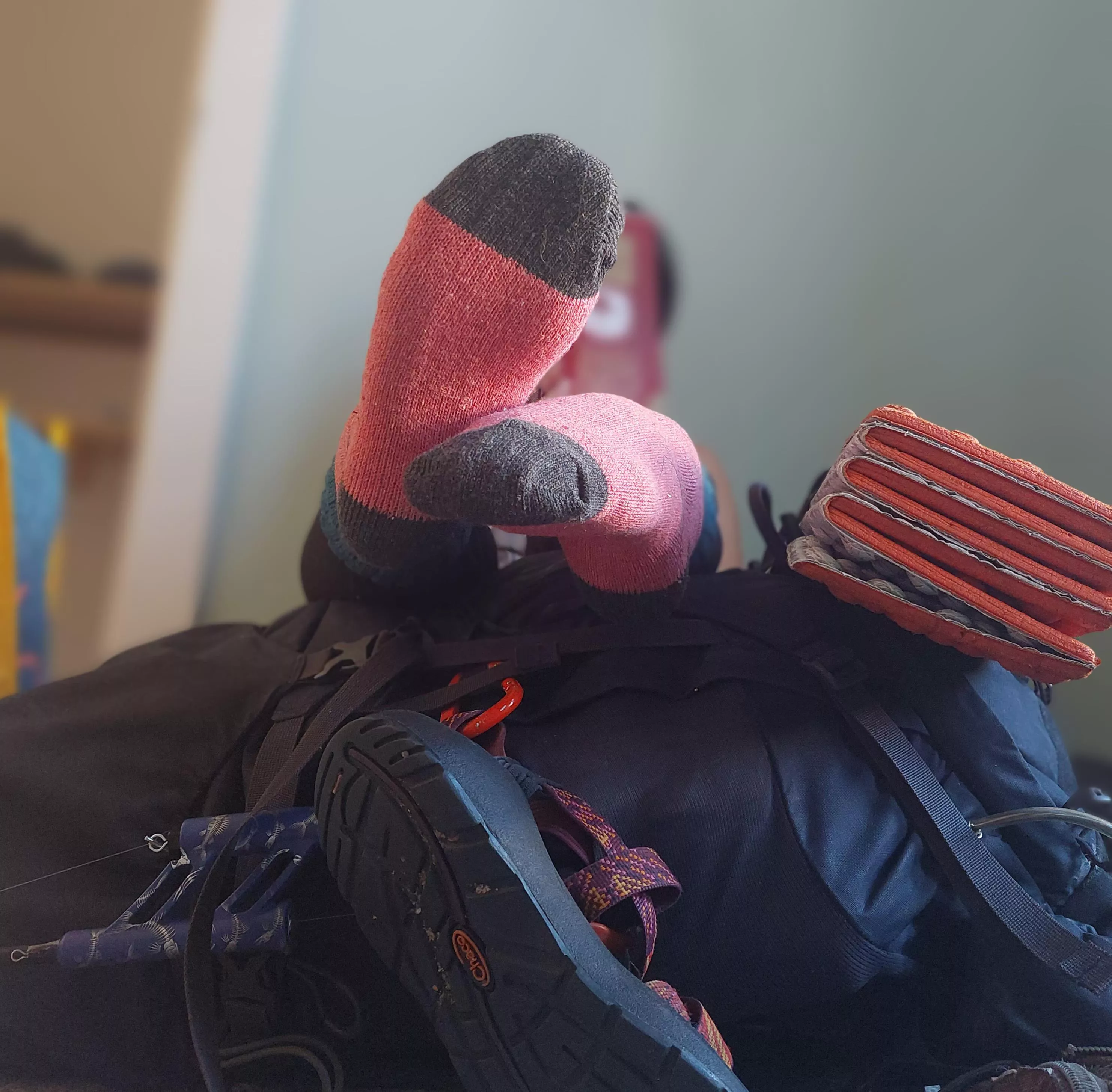 vagabond hittin the road with a fresh pair of socks! dm to claim this week's wear!