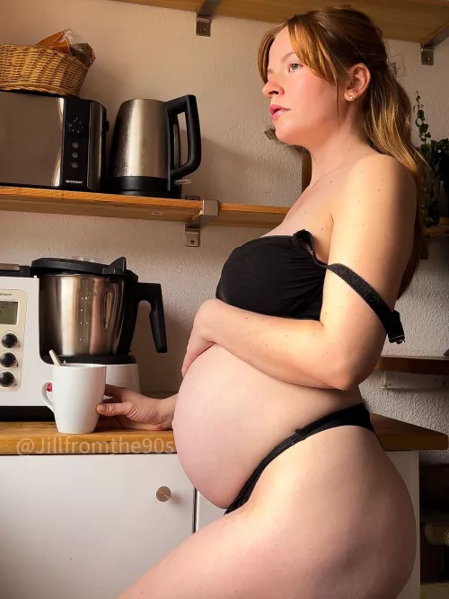 What would you do if you found me in the kitchen like this?