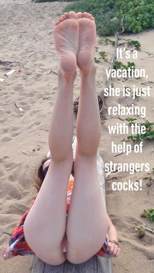 Your wife might as well be an amenity at this resort with how many guests have used her pussy!