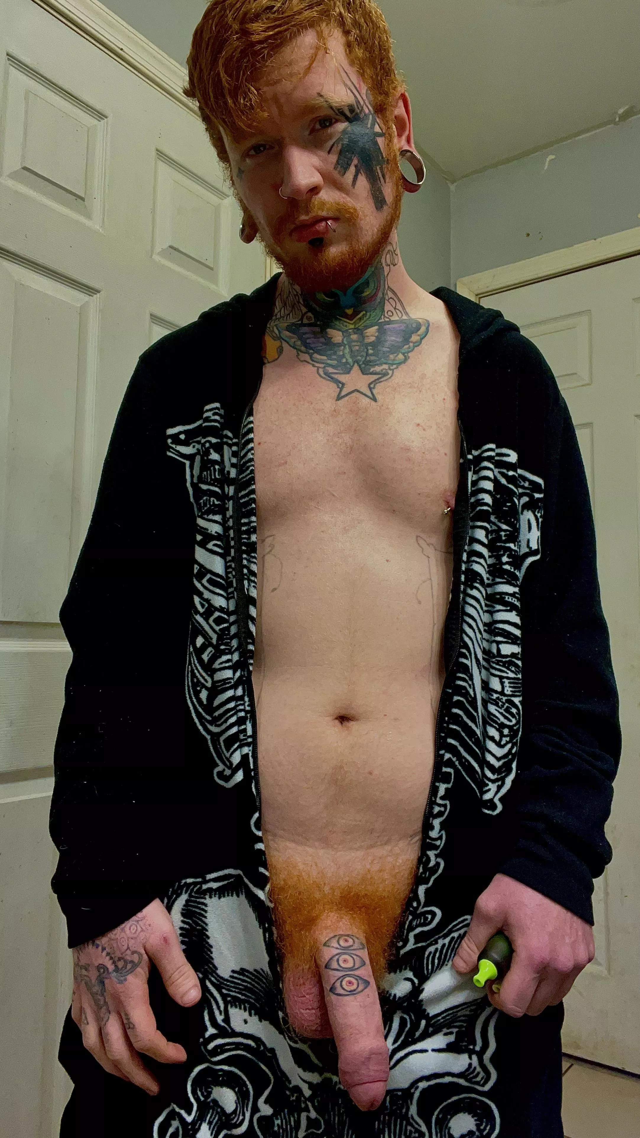 [33] I can’t grow much of a beard but I grow one hell of a fire bush.