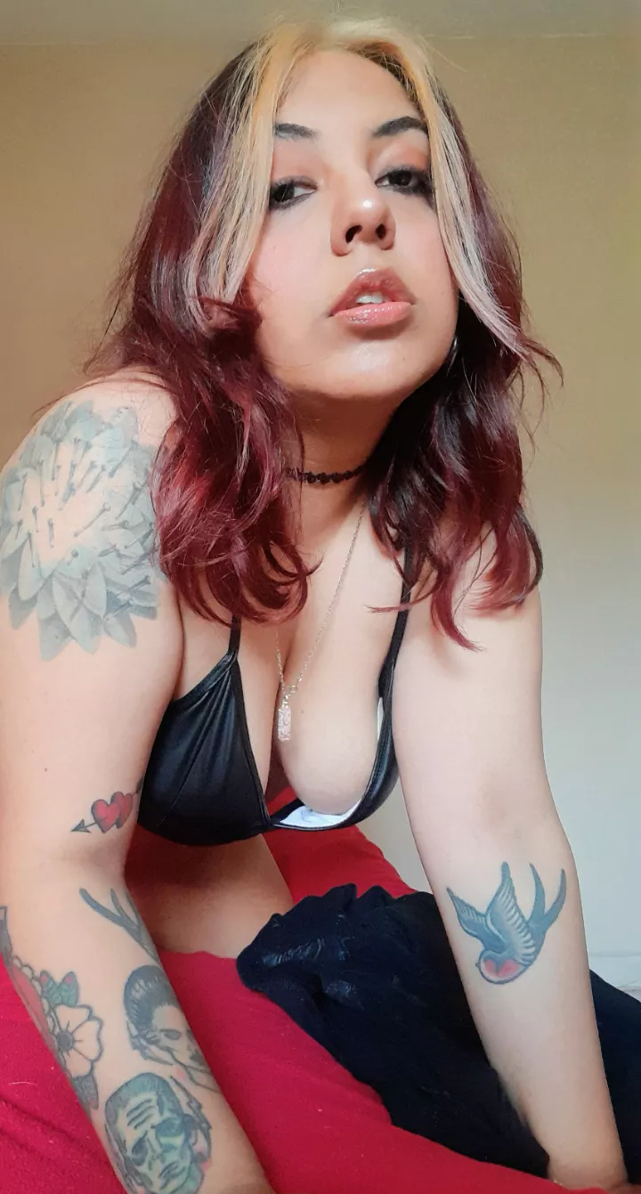 a little cleavage here