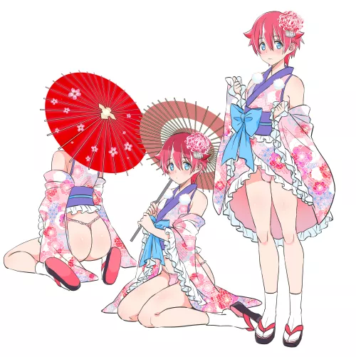 A Pink Flower (naganorira) [Original]