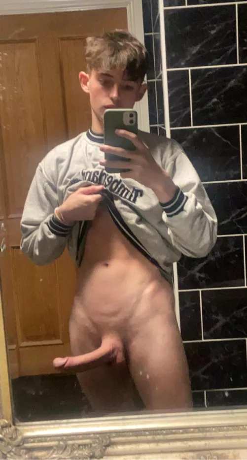 After work wank inbound