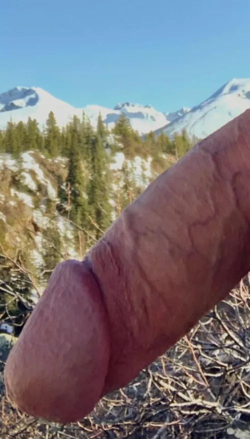 Ahh.. hanging out in the fresh (M)ountain air