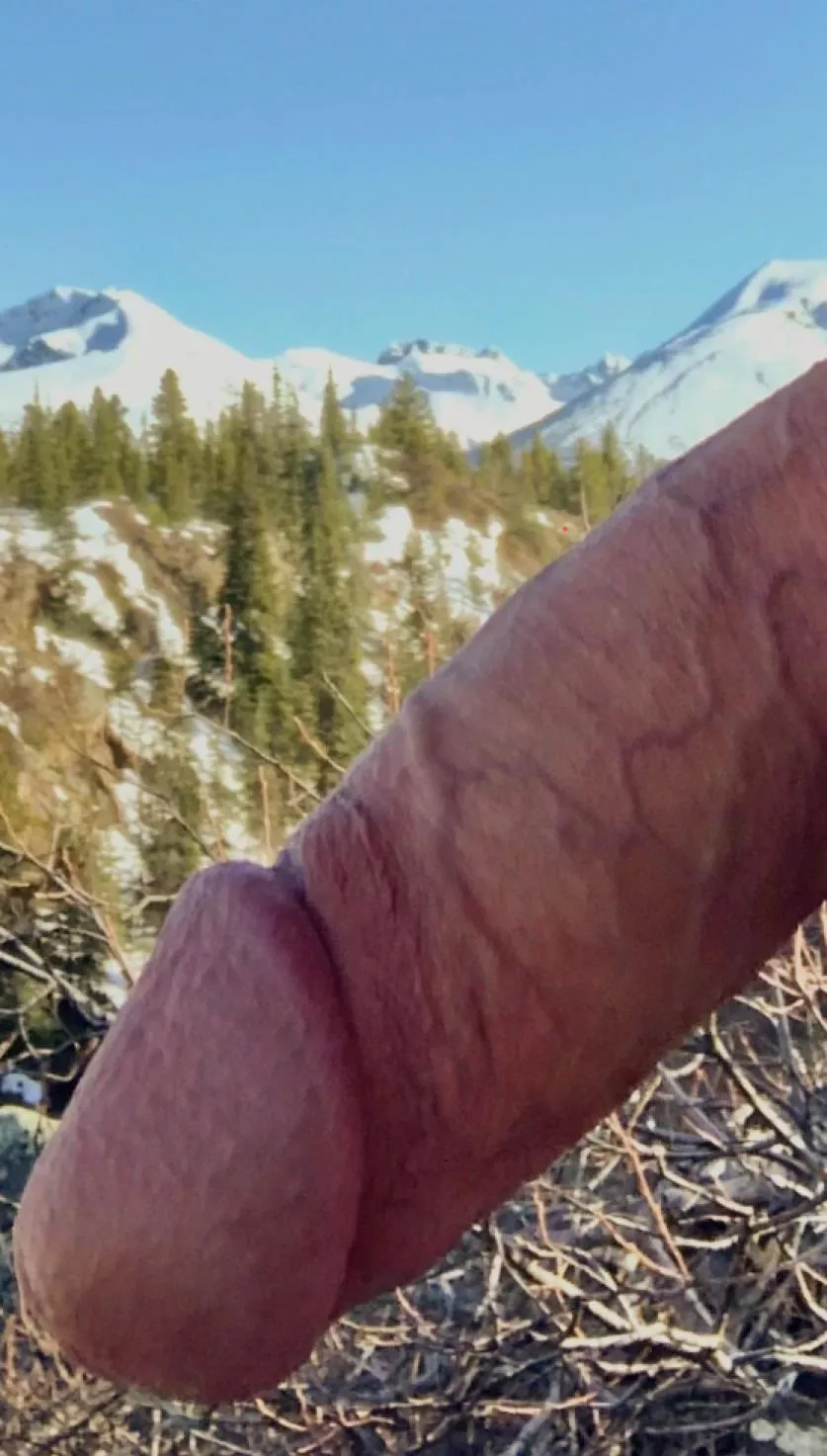 Ahh.. hanging out in the fresh (M)ountain air