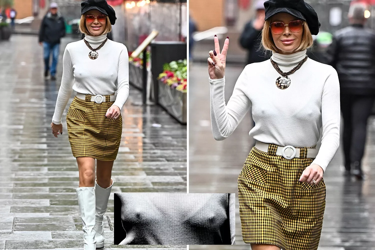 Amanda Holden Pokies With Colour Adjusted Inset