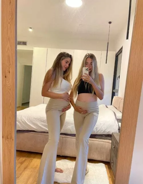 Babe! You got me and my twin pregnant!