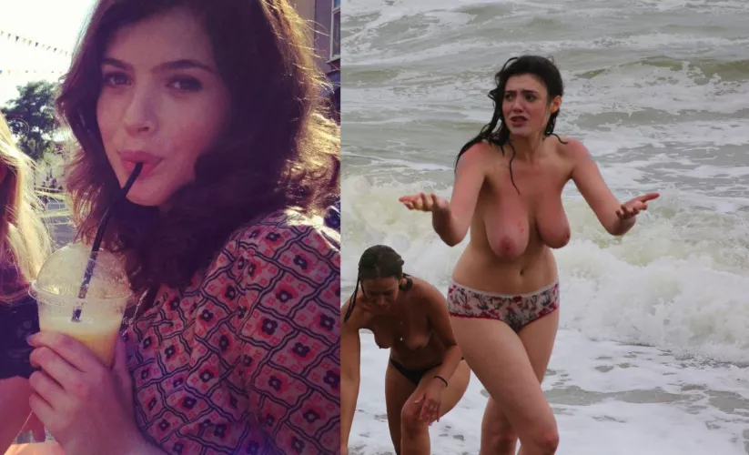 Beautiful face, surprising rack…