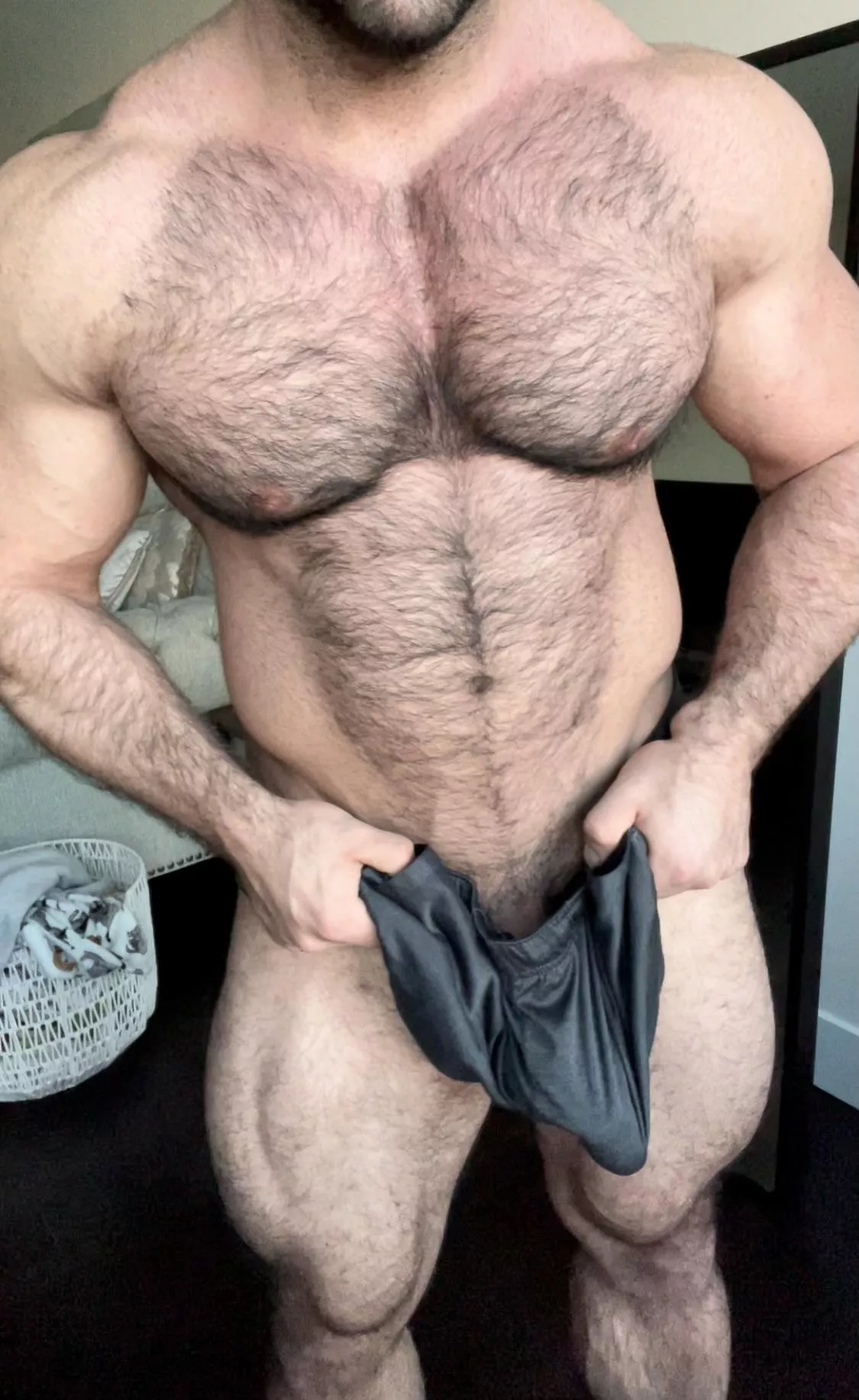 Big cock big muscles 💪🏼 🐻