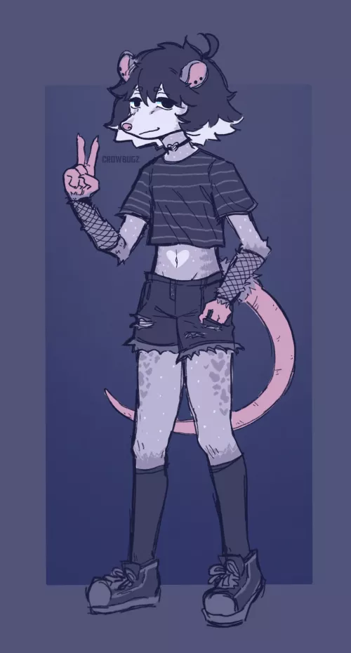 Character design request for u/Quazarwolf ! (My art)