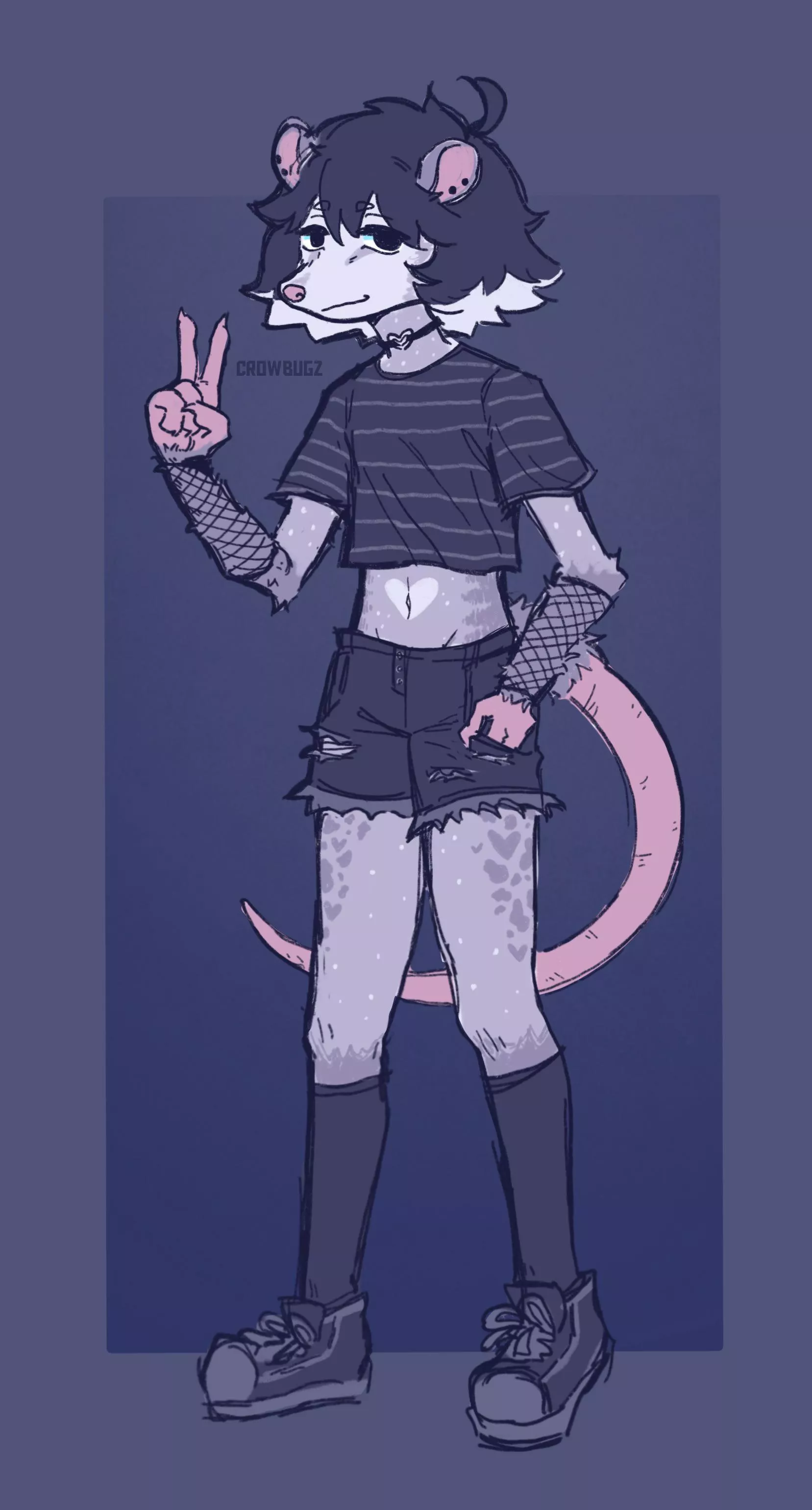 Character design request for u/Quazarwolf ! (My art)