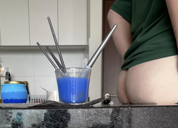 Cheeks and Paint Streaks