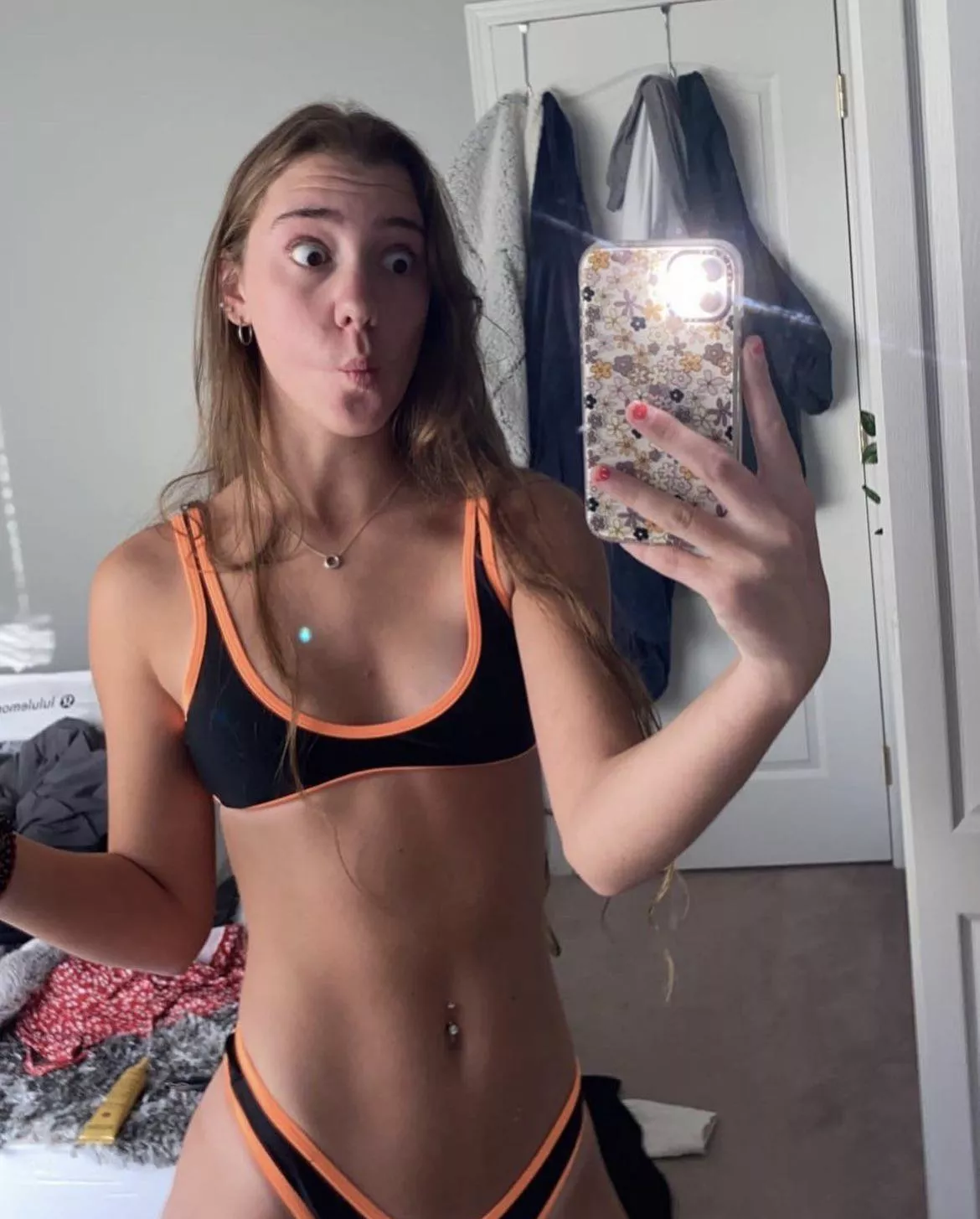 Cute in black and orange