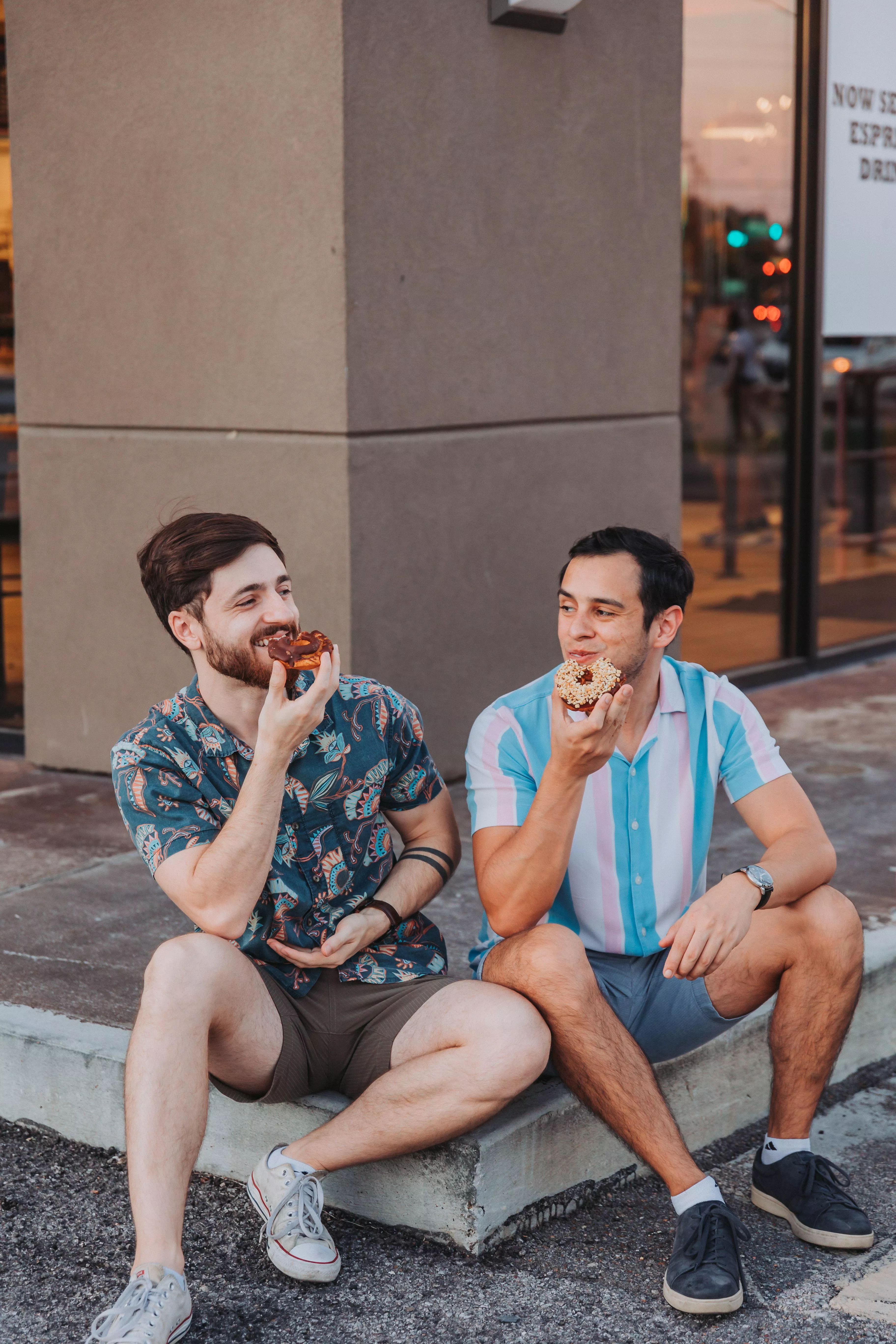 Donut date with my husband 🍩 almost 6 years together and loving every minute of it 💙