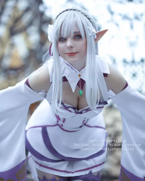 Emilia - re:Zero by faust / photo by emulsio