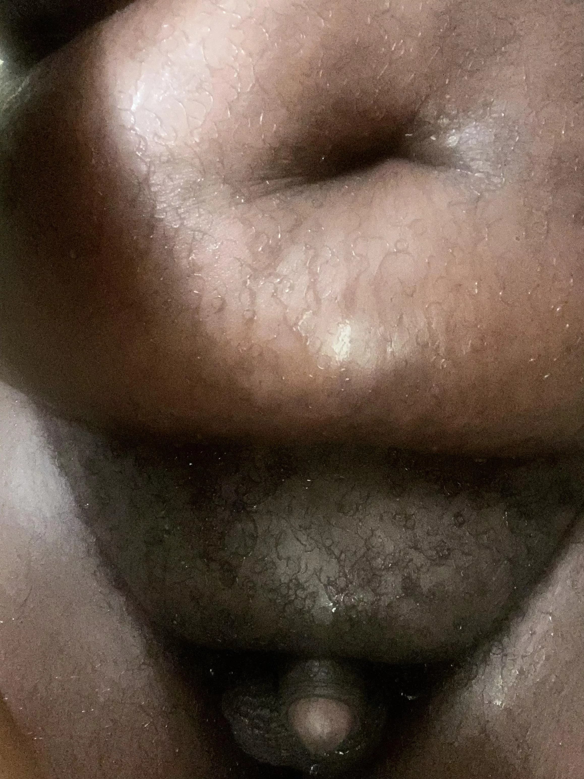 Fresh out the shower, so who’s gonna get me hard??