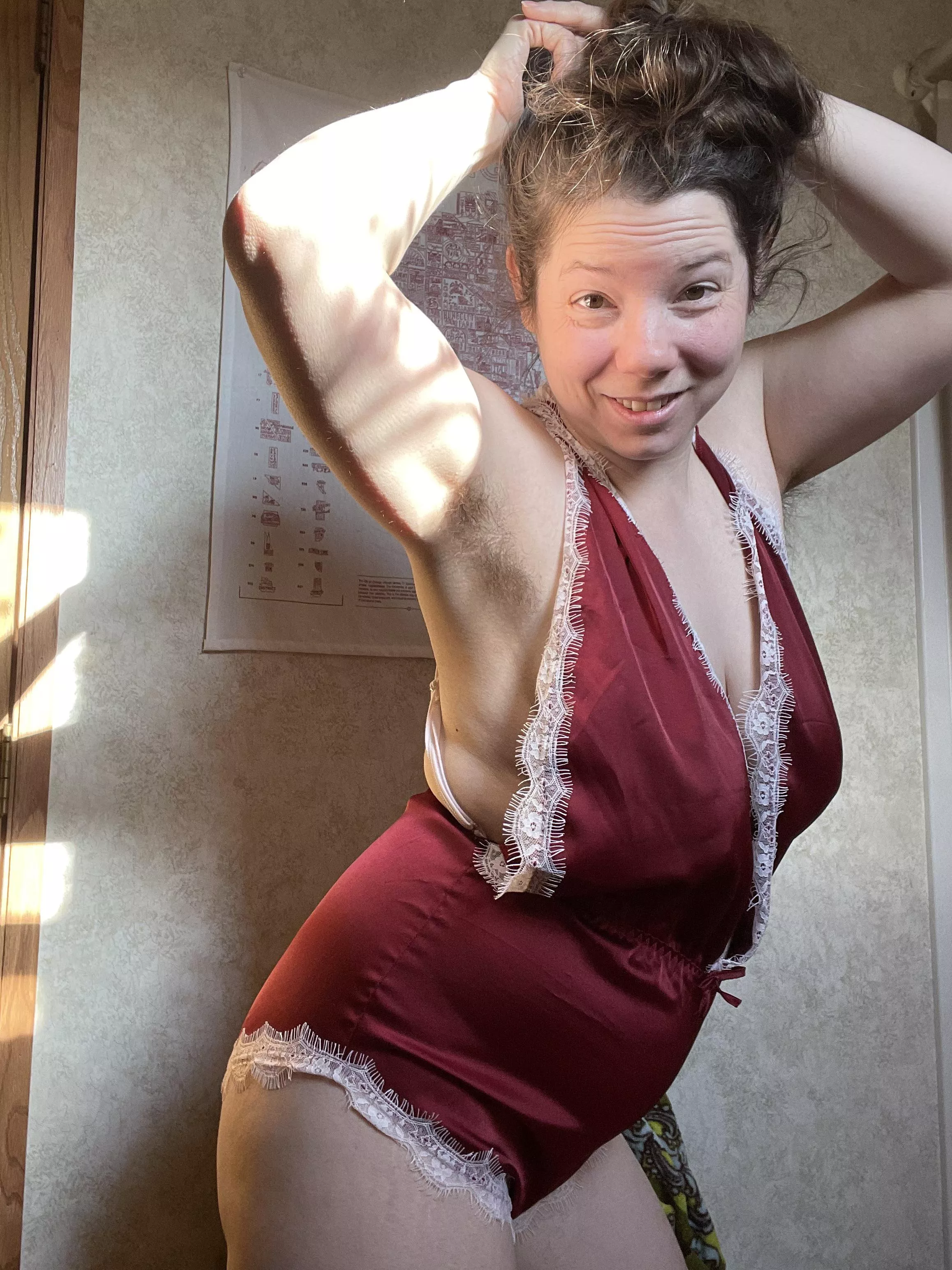 Happy and Hairy, nothing can get me down 😁