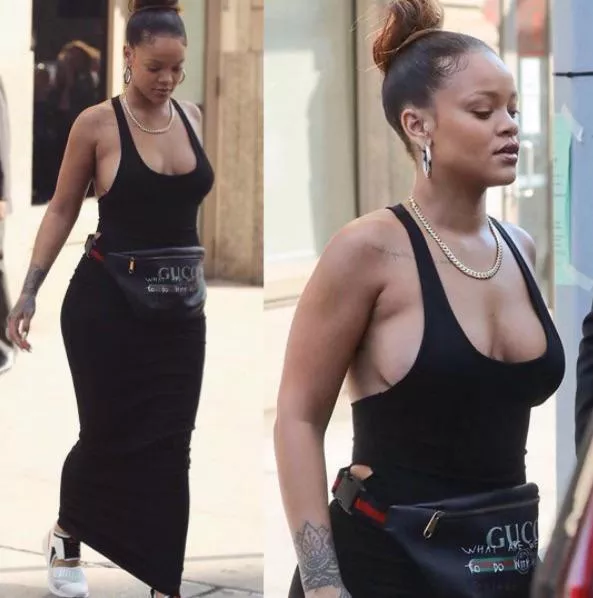 Has Rihanna has a boob job?