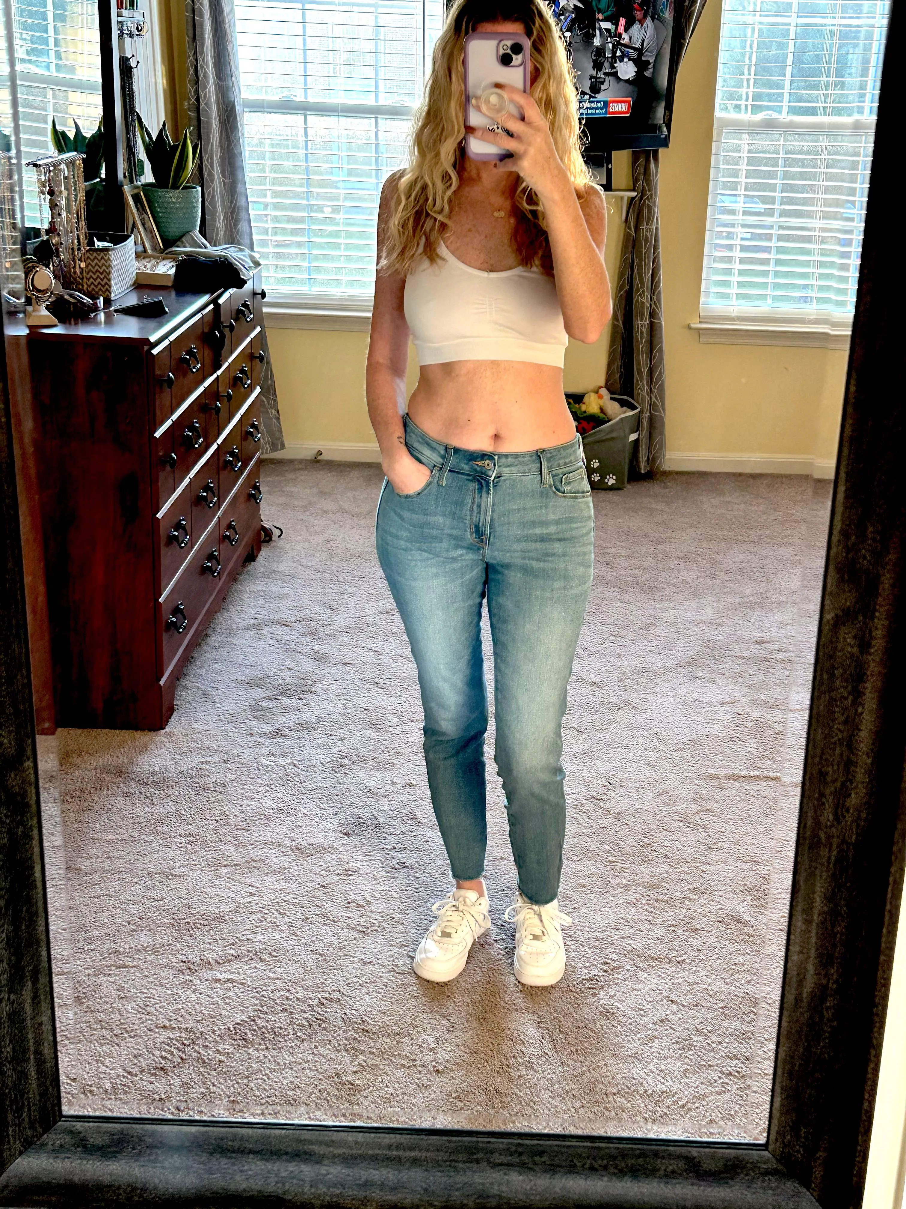 Have to put a top on for work