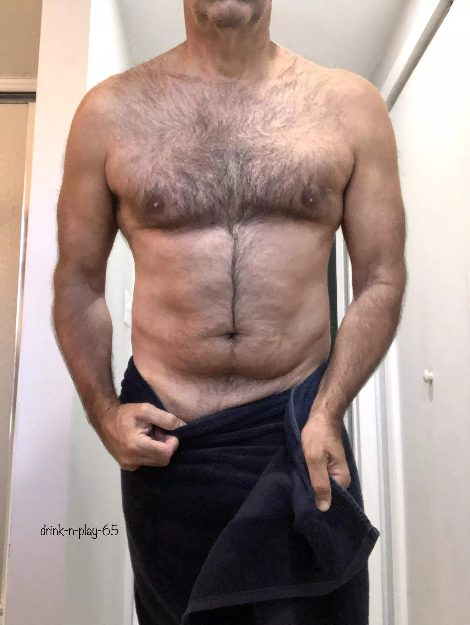 Help me with my towel?